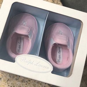 Ralph Lauren crib shoes